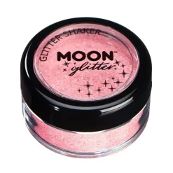 Moon Glitter i burk shaker, pastell korall 3 g
