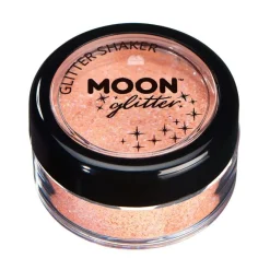 Moon Glitter i burk shaker, pastell orange 3 g