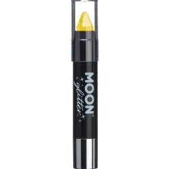 Moon Glitter Iridescent Body Crayons, yellow 3,5 g