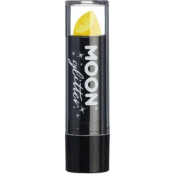 Moon Glitter Iridescent Glitter Lipstick, yellow 5 g