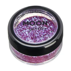 Moon Glitter Iridescent Glitter Shakers, purple 5 g