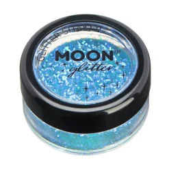 Moon Glitter Iridescent Glitter Shakers, blue 5 g
