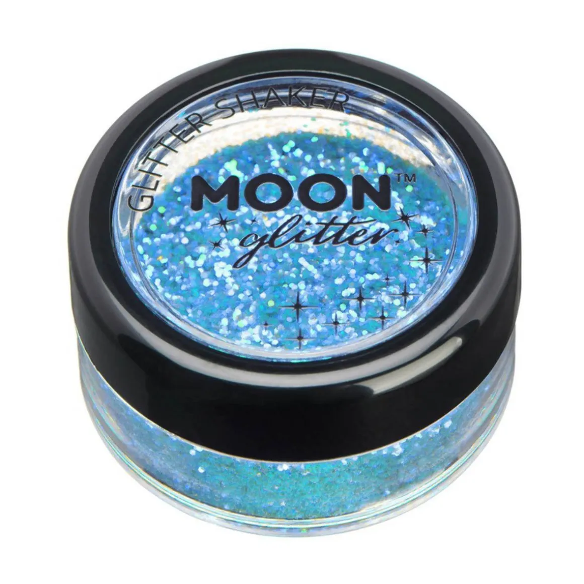 Moon Glitter Iridescent Glitter Shakers, blue 5 g
