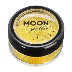 Moon Glitter Iridescent Glitter Shakers, yellow 5 g