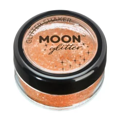 Moon Glitter Iridescent Glitter Shakers, orange 5 g