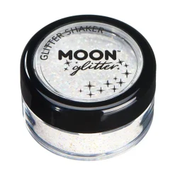 Moon Glitter Pastel Glitter Shakers, white 5 g