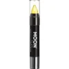 Moon Glow - Neon UV Glitter Body Crayons, yellow 3,5 g