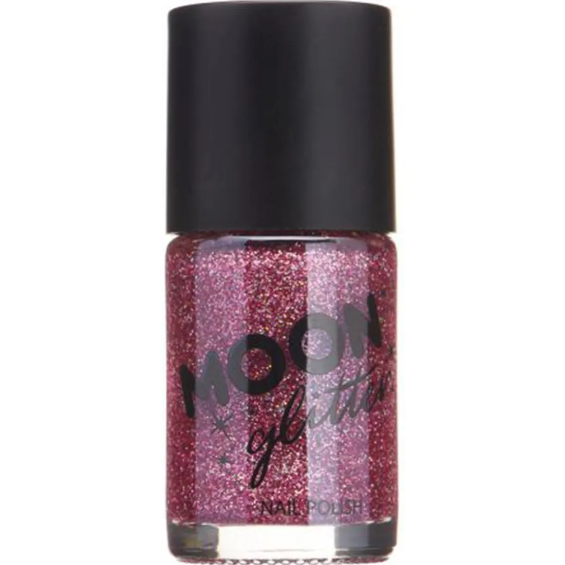 Moon Nagellack glitter, rosa 14 ml