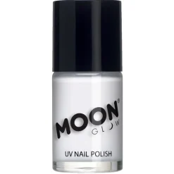 Moon Nagellack neon UV, vit 14 ml