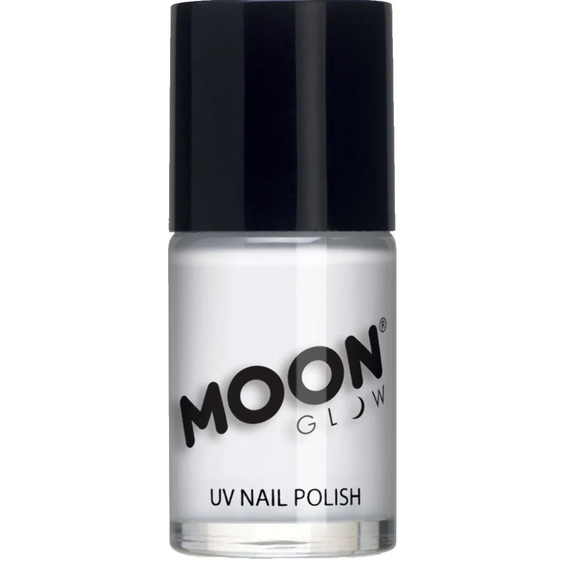 Moon Nagellack neon UV, vit 14 ml