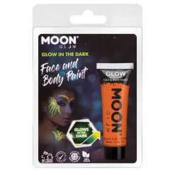 Moon Smink i tub självlysande, orange 12 ml
