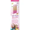 Moon Sminkpenslar, rosa 3-pack