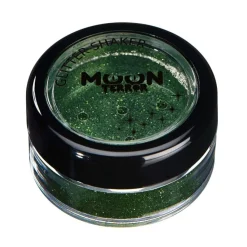 Moon terror glitter i burk, grön 3 g