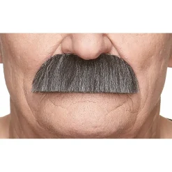 Mustasch, barkeep svart/vit