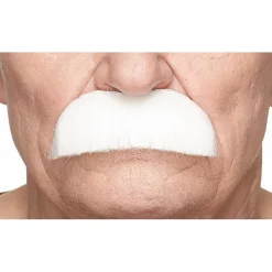 Mustasch, barkeep vit