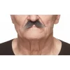 Mustasch, baron svart/vit