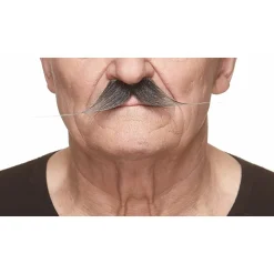 Mustasch, baron svart/vit