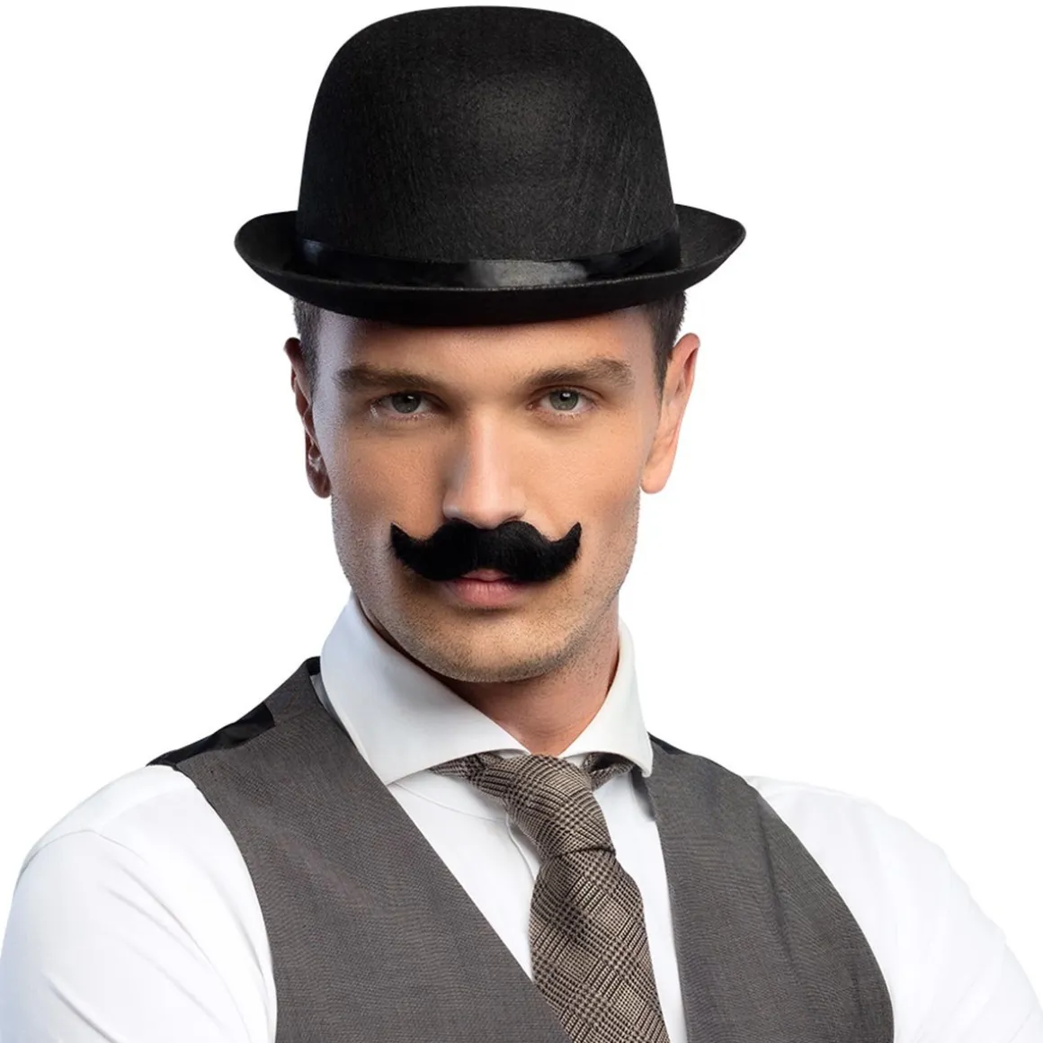 Mustasch, brittisk gentleman