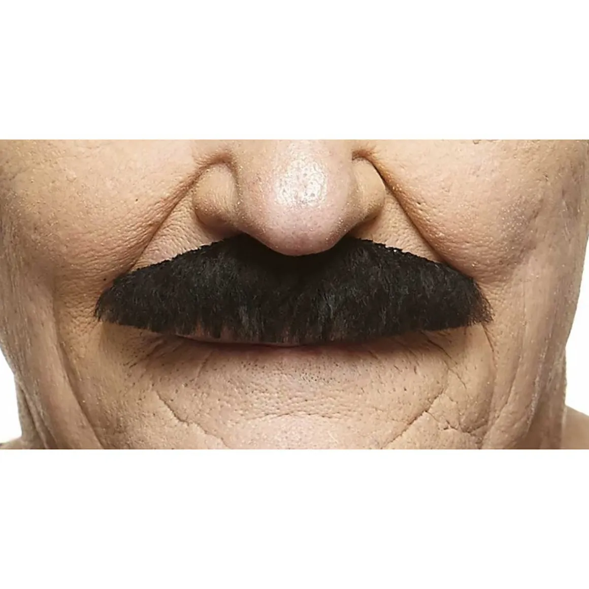 Mustasch, butler svart