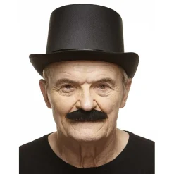 Mustasch, butler svart