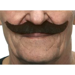 Mustasch, captain brun