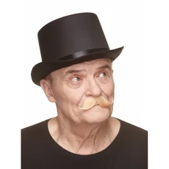 Mustasch, detective brun