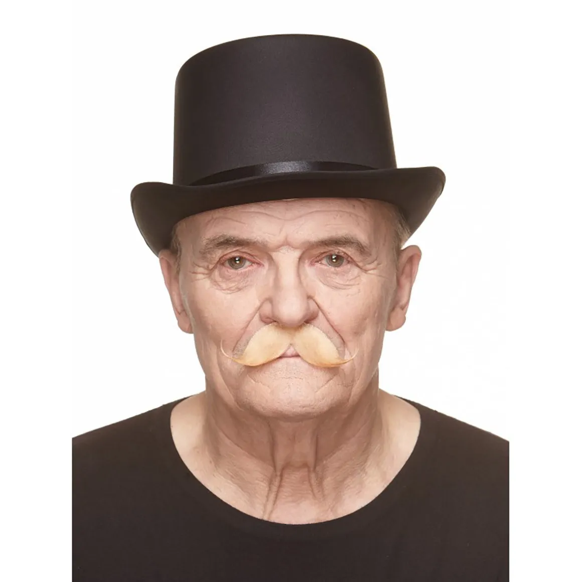 Mustasch, detective brun