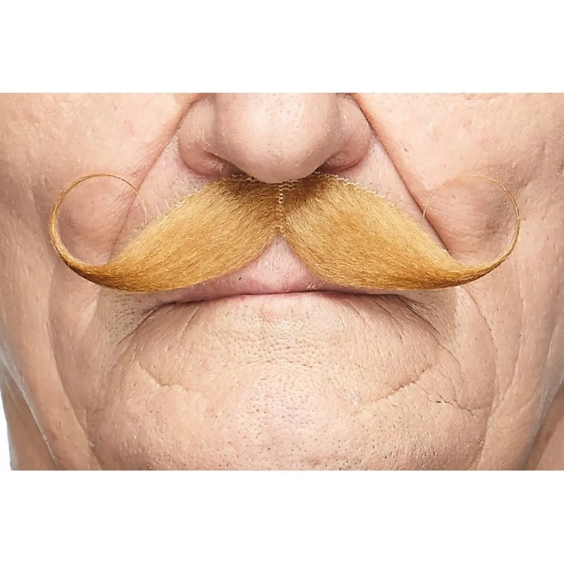 Mustasch, detective brun