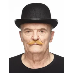 Mustasch, detective brun