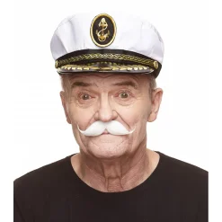 Mustasch, detective vit