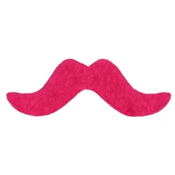 Mustascher, neon 5 st