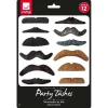 Mustascher, 12 st Smiffys