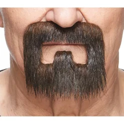 Mustasch, handyman brun