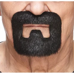 Mustasch, handyman svart