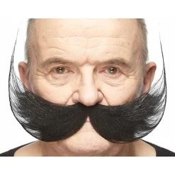 Mustasch, inventor svart