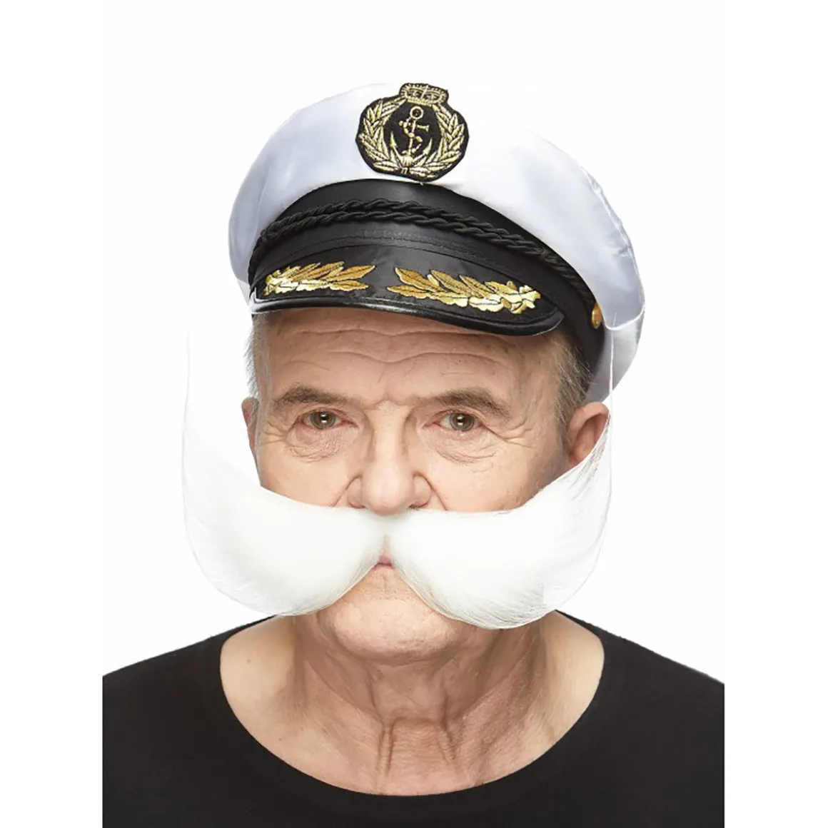 Mustasch, inventor vit