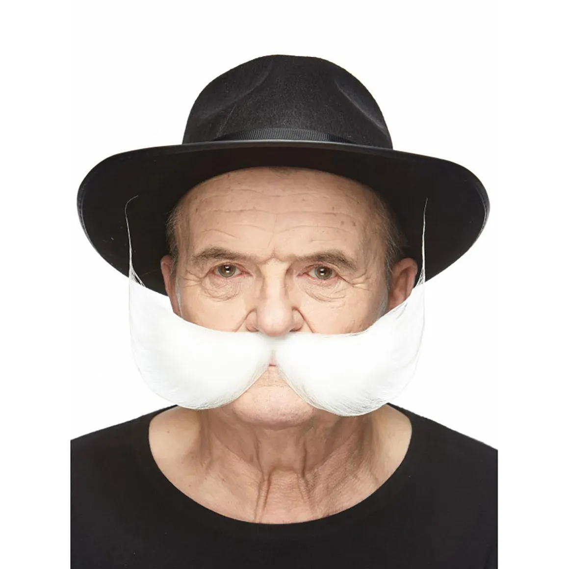 Mustasch, inventor vit