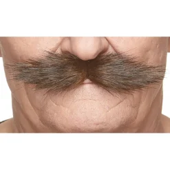 Mustasch, klondike brun/grå