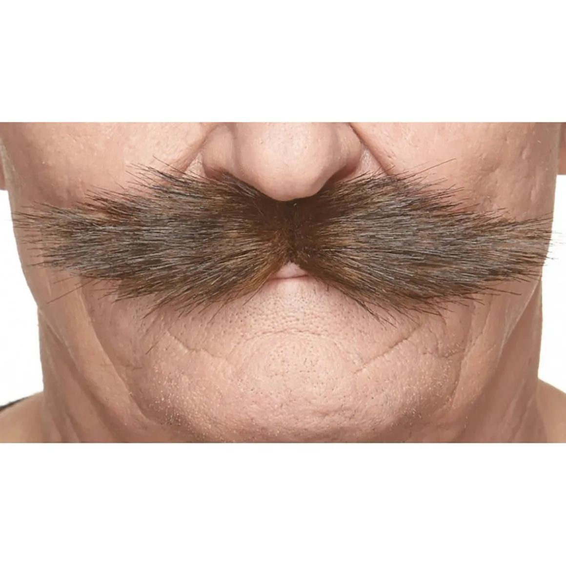 Mustasch, klondike brun/grå