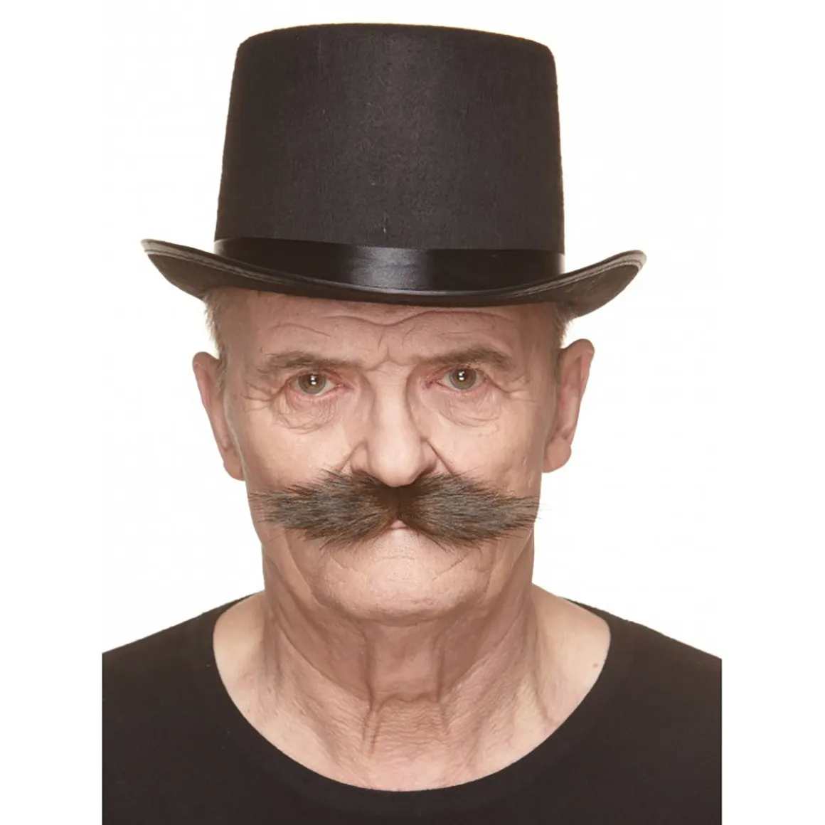 Mustasch, klondike brun/grå