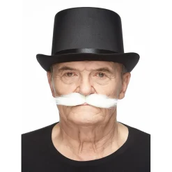 Mustasch, klondike vit