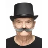 Mustasch, maestro svart/vit