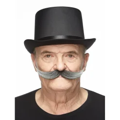 Mustasch, maestro svart/vit