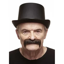 Mustasch, magnum brun/grå