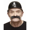 Mustasch, magnum grå