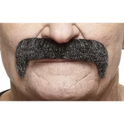 Mustasch, magnum grå