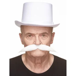 Mustasch, marshall vit