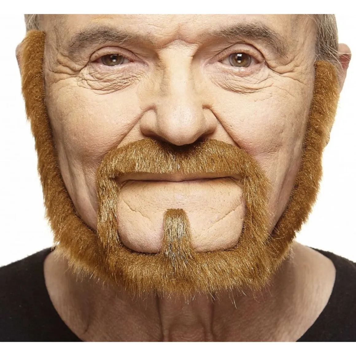 Mustasch med skägg, captain kastanj