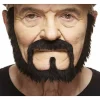 Mustasch med skägg, captain svart