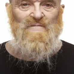Mustasch med skägg, piomeer blond
